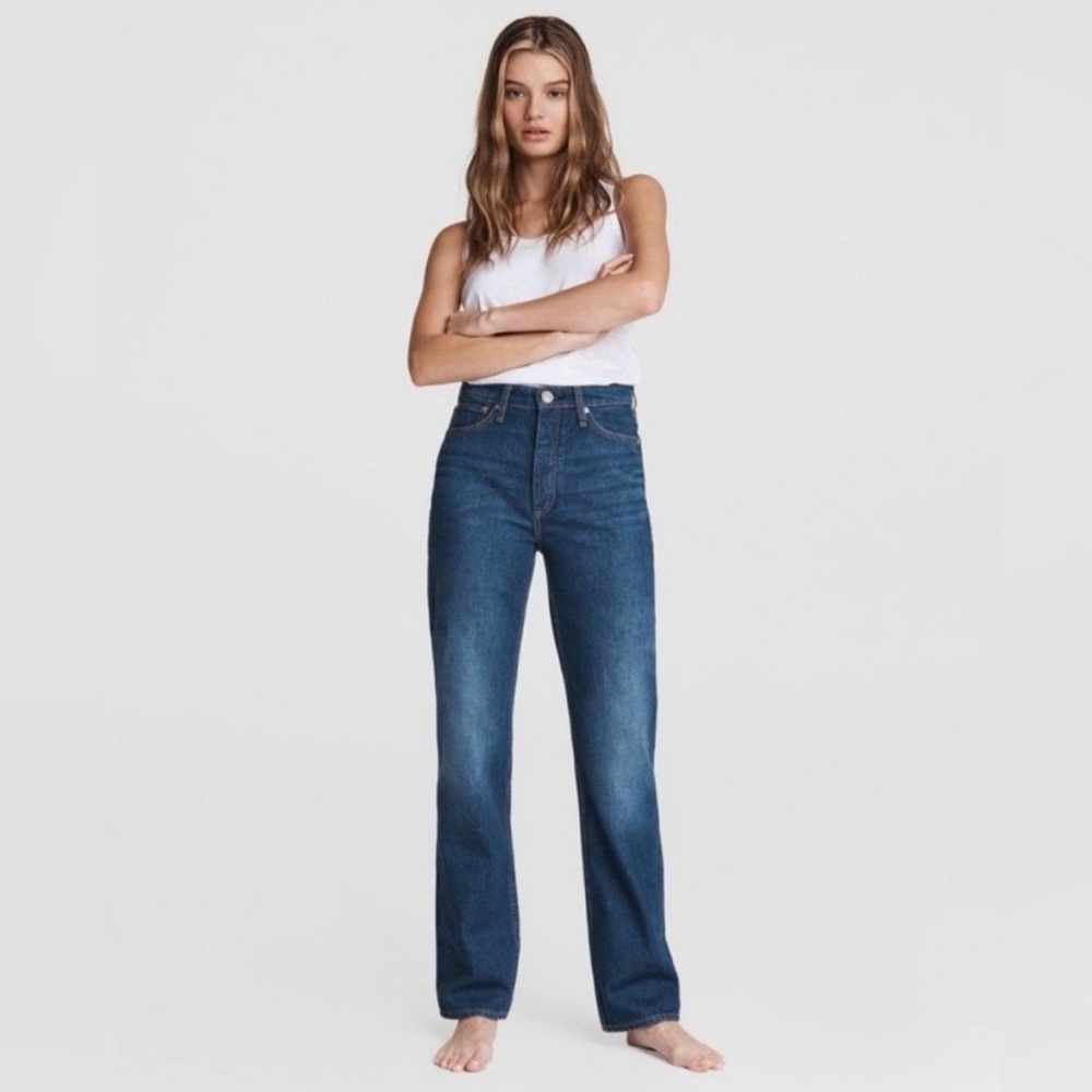 Rag & Bone Alex High Rise Straight Size 26